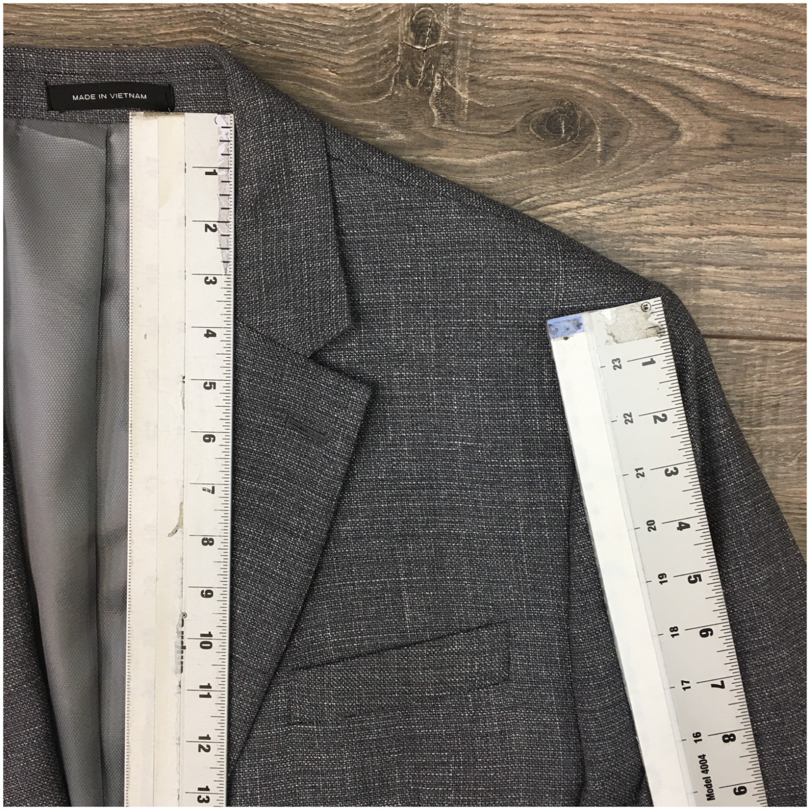 KENNETH COLE Mens Blazer Sport Coat Casual Jacket Size 48R Slim Fit Wool Suit