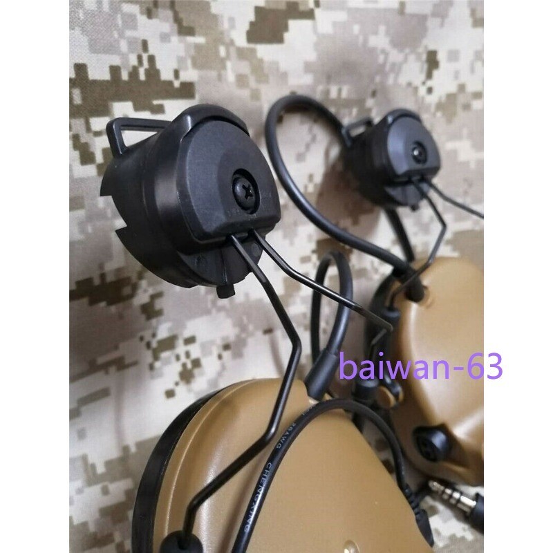 US PELTOR Comtac III C3 Tactical Headset Helmet Ver. Noise Reduction Headphone