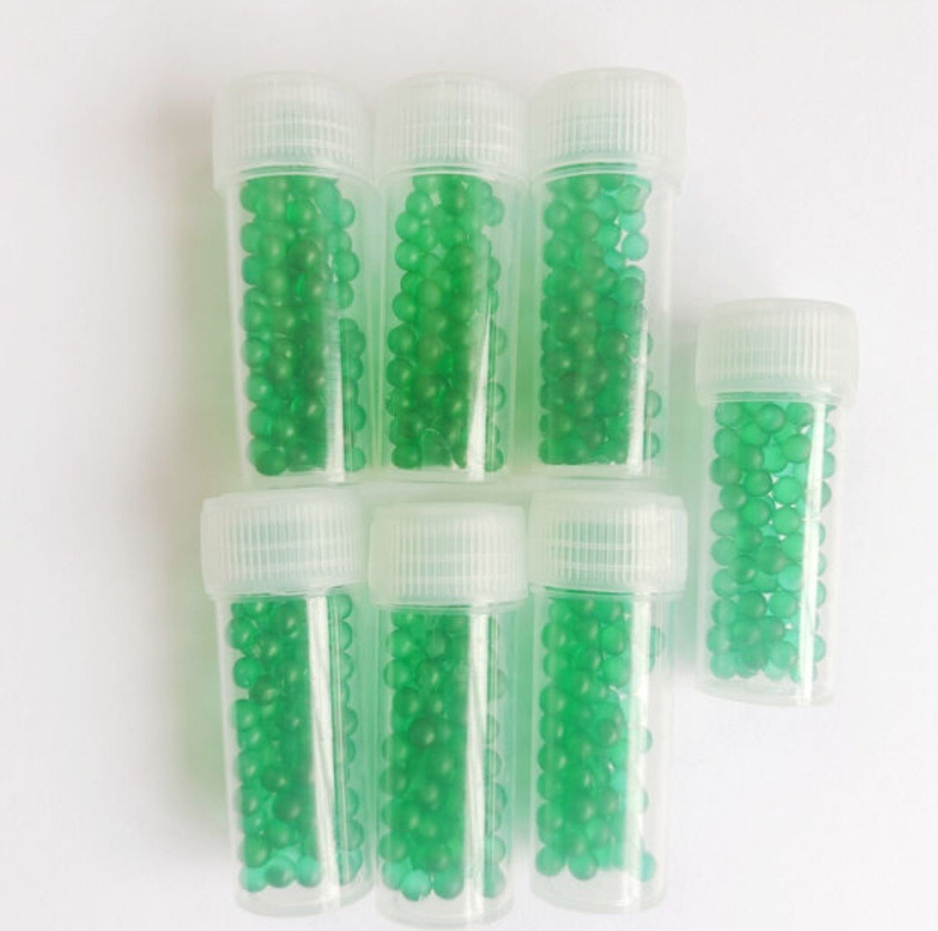 Green Mint Beads Dispenser Refill (7 Packs)