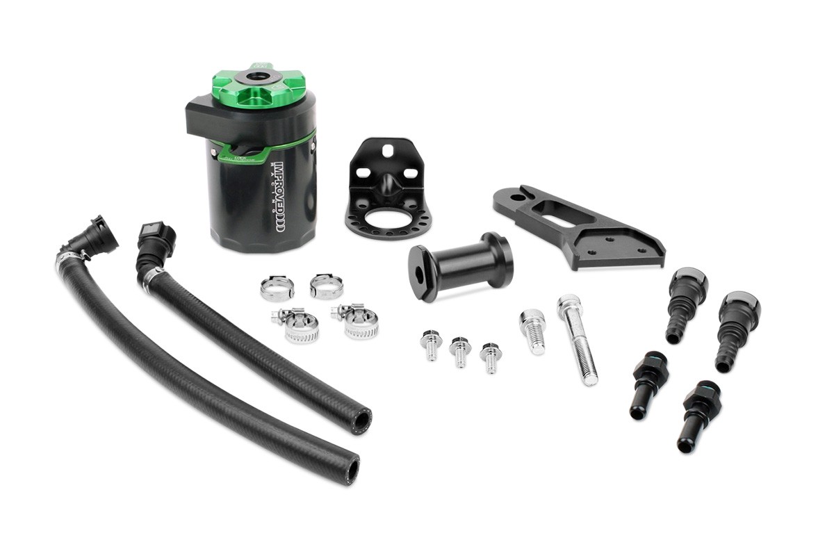 CCS Oil Catch Can Kit for C6 Corvette, 3.5 oz