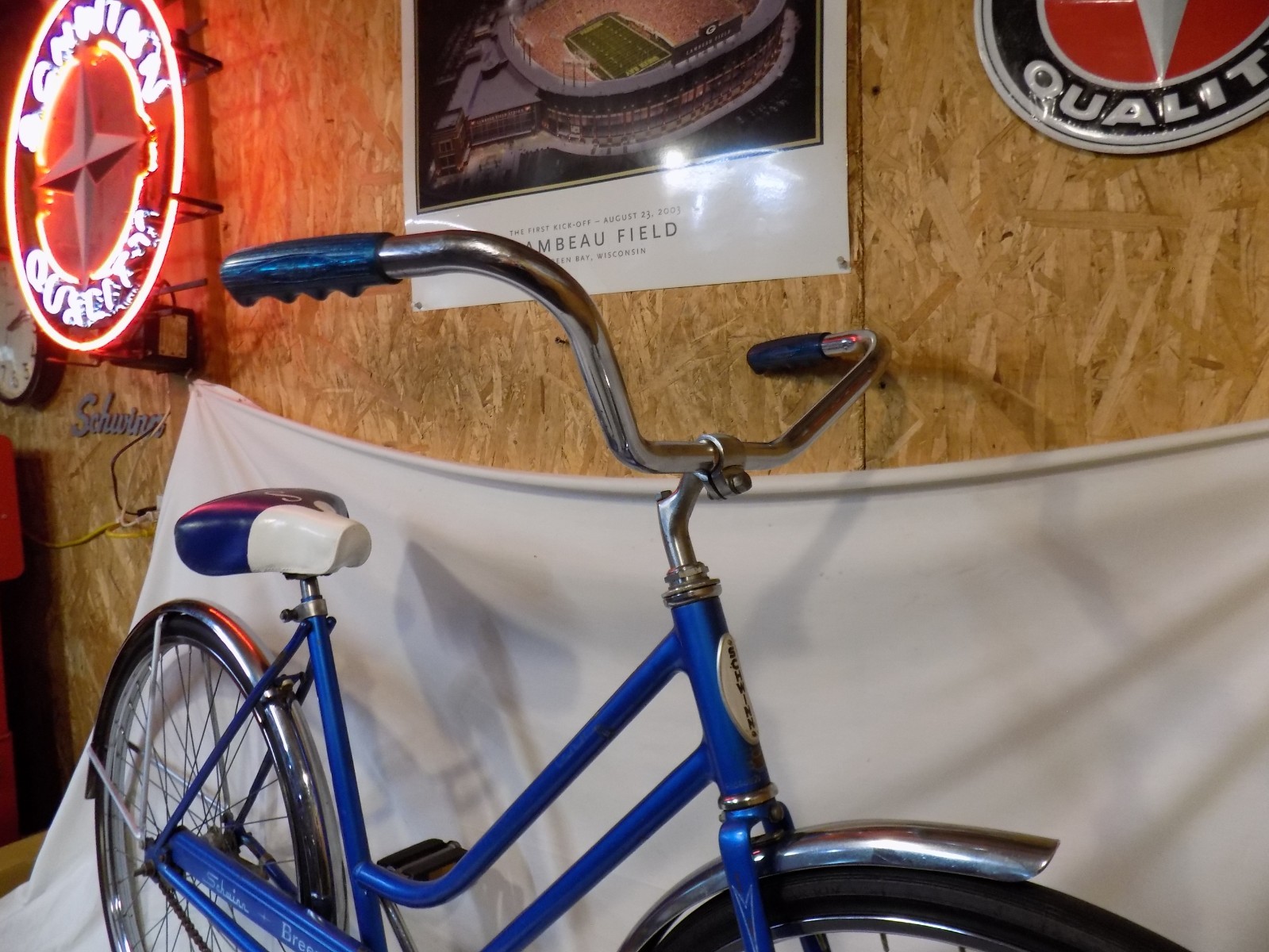 1971 SCHWINN BREEZE VINTAGE ROAD CRUISER BICYCLE COLLEGIATE RACER HOLLYWOOD