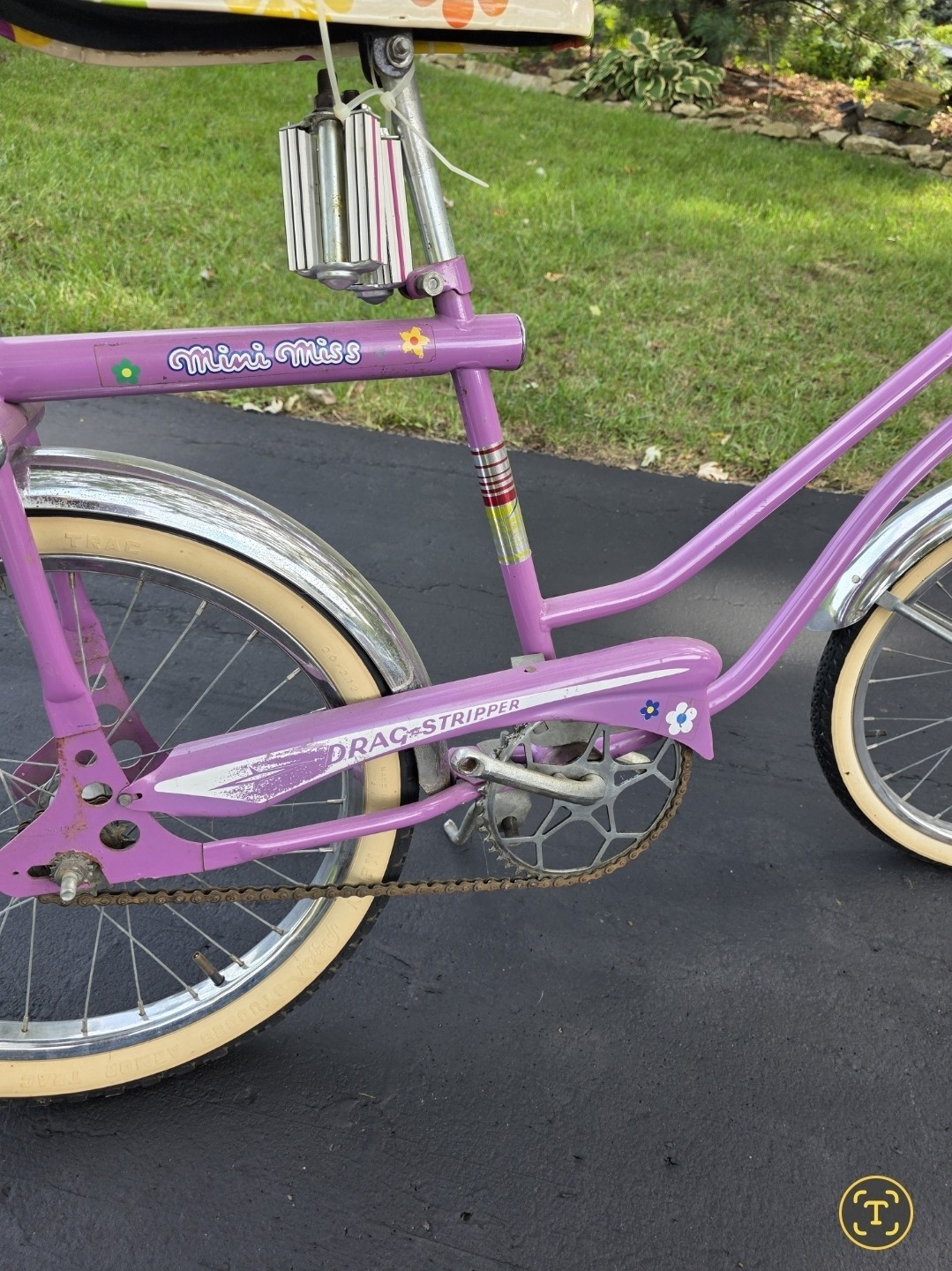 Iverson DRAG STRIPPER RARE ULTRAVIOLET original survivor 1969 Muscle Bike