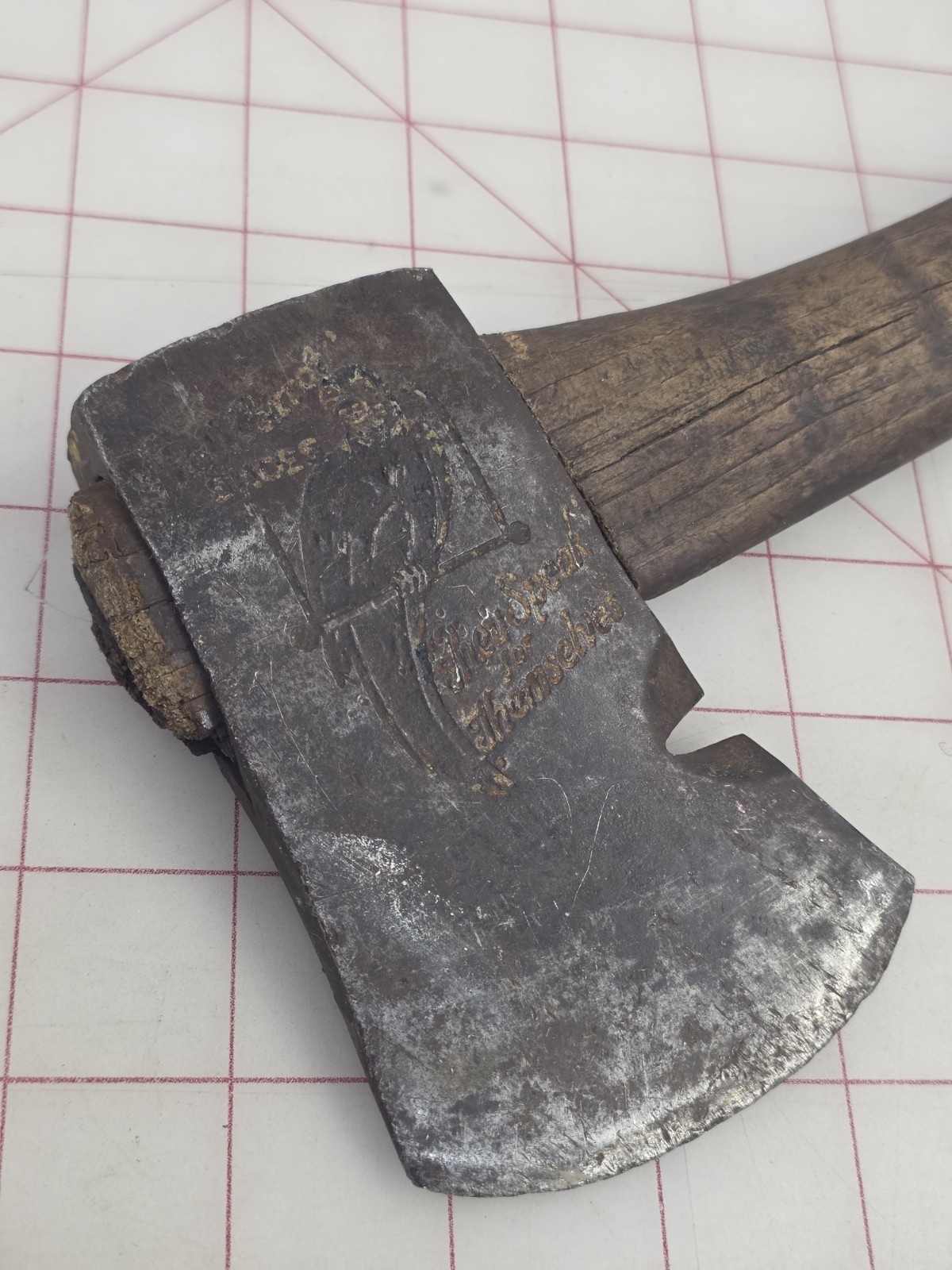 Old Vtg "Poll-Parrot" Shoes Advertising Hatchet "They Speak for Themselves"