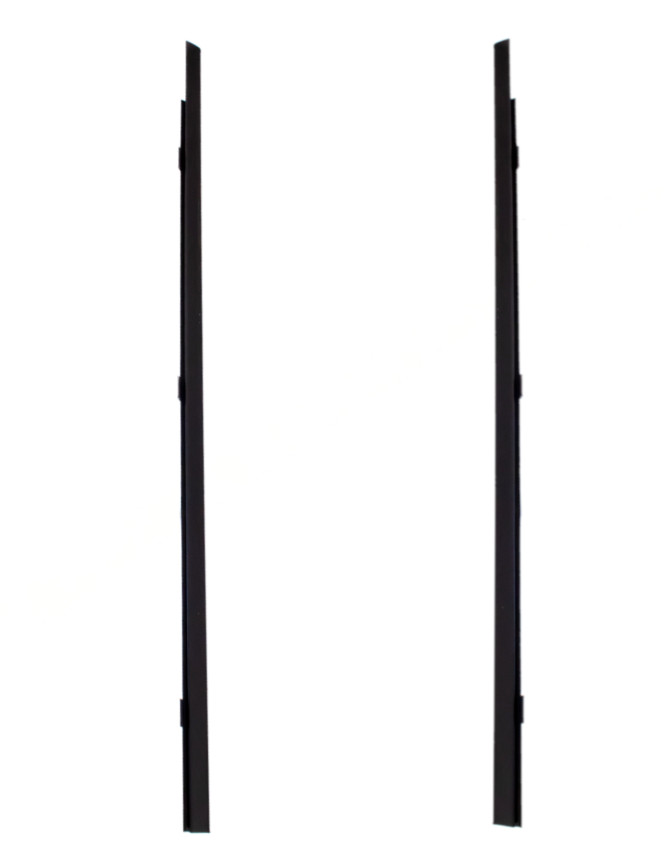 New Front Outer Beltline Molding Pair / For 02-09 Ram Truck 4-Door Window Sweep