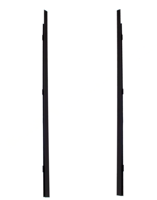 New Front Outer Beltline Molding Pair / For 02-09 Ram Truck 4-Door Window Sweep