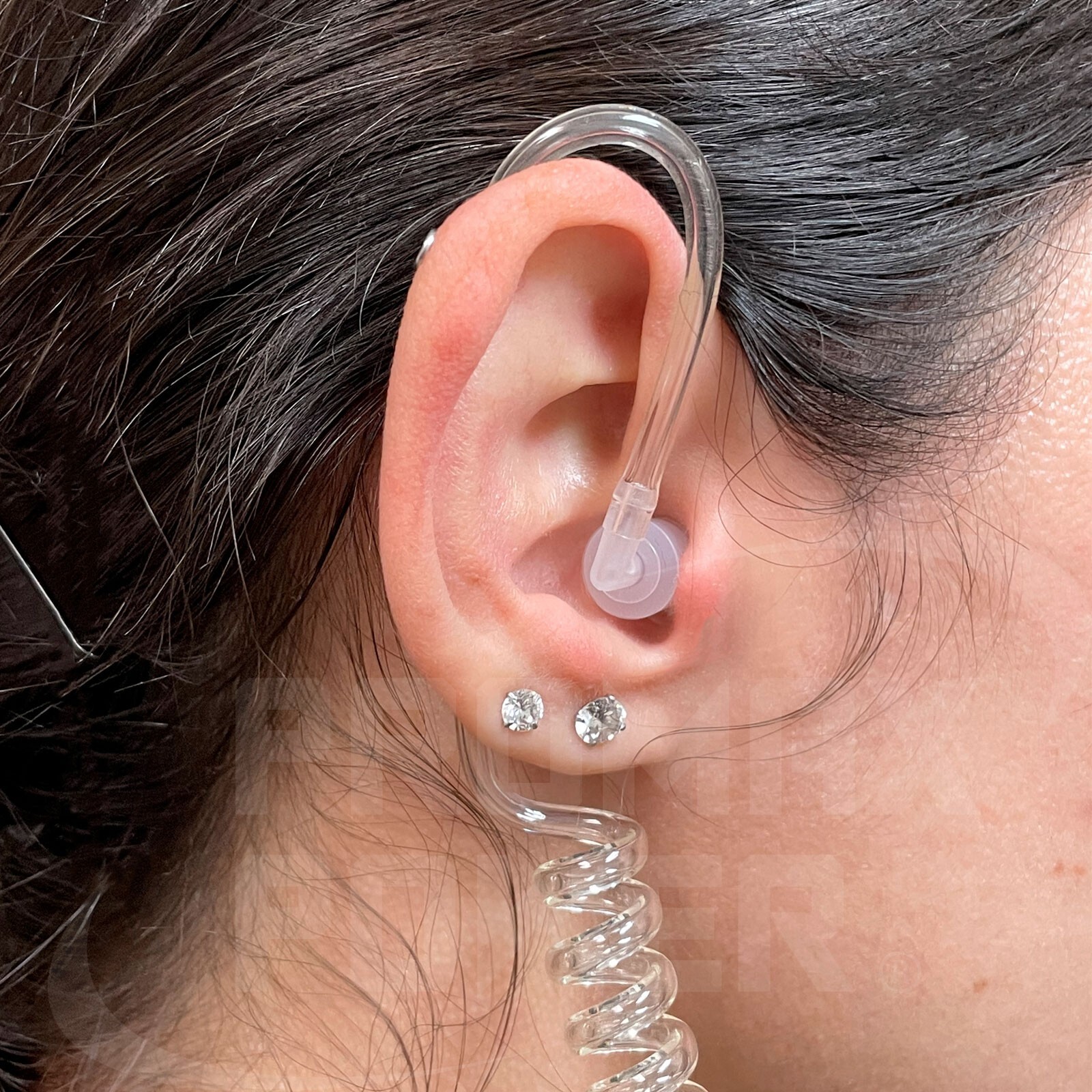 PTT Mic Acoustic Earpiece Headset for Motorola Walkie Talkie CP180 CP200 CLS1110