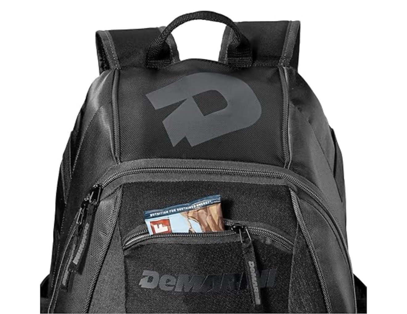 DeMarini Voodoo Junior Baseball/Softball Backpack, Black, New