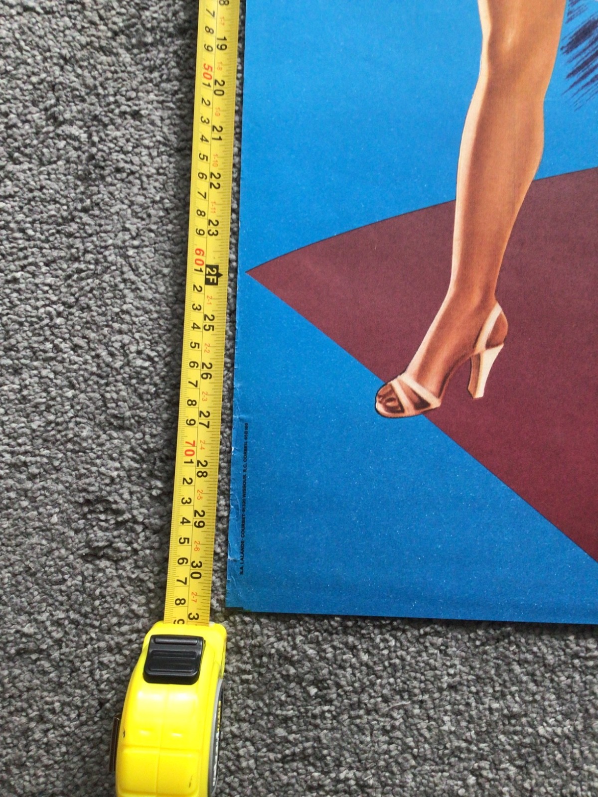 Marilyn Monroe 7 Year Itch original French movie poster in Mint condition