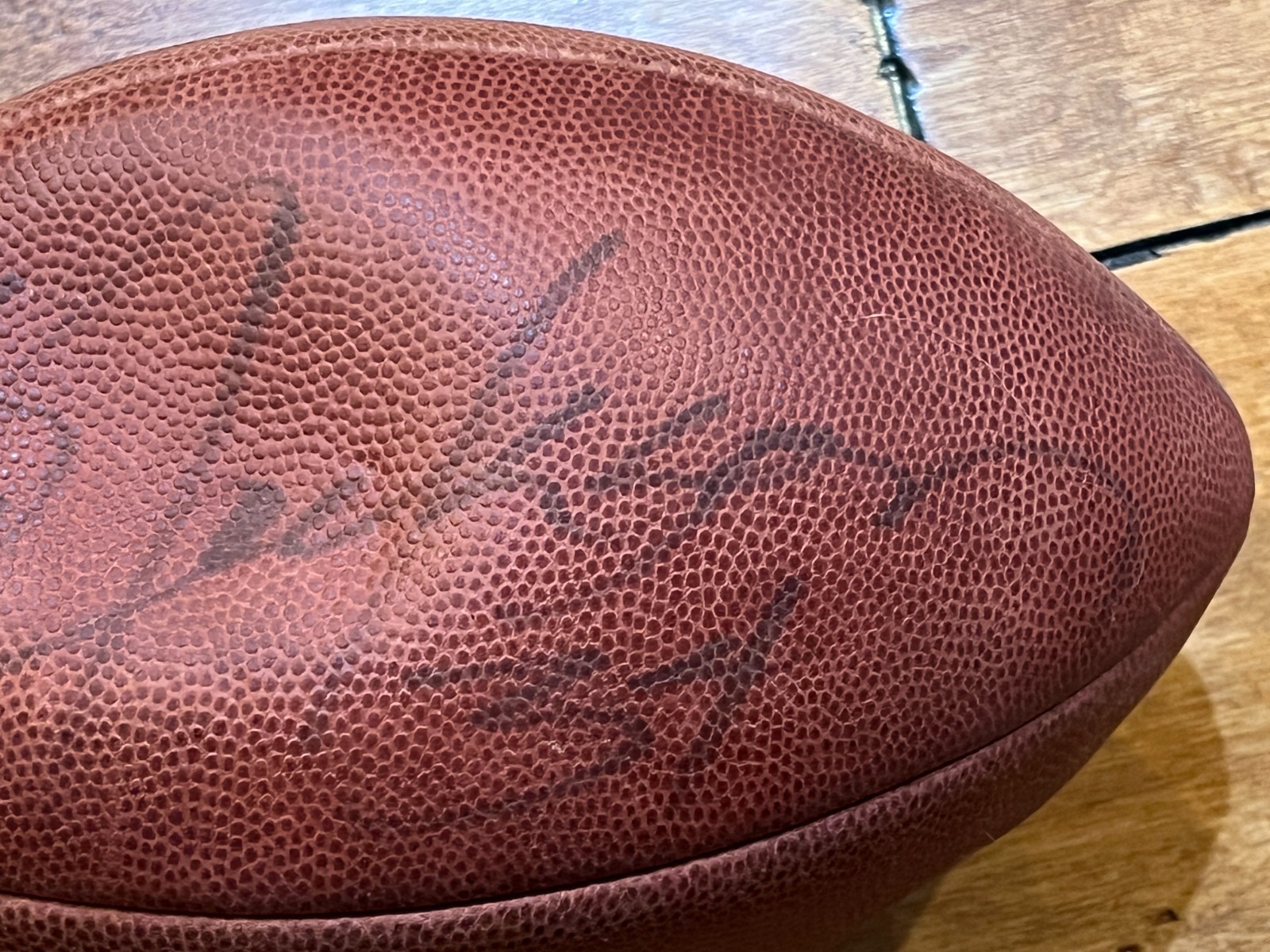 Bo Jackson RAIDERS Signed Autographed 1998 Wilson GAME USED NFL Pro Football