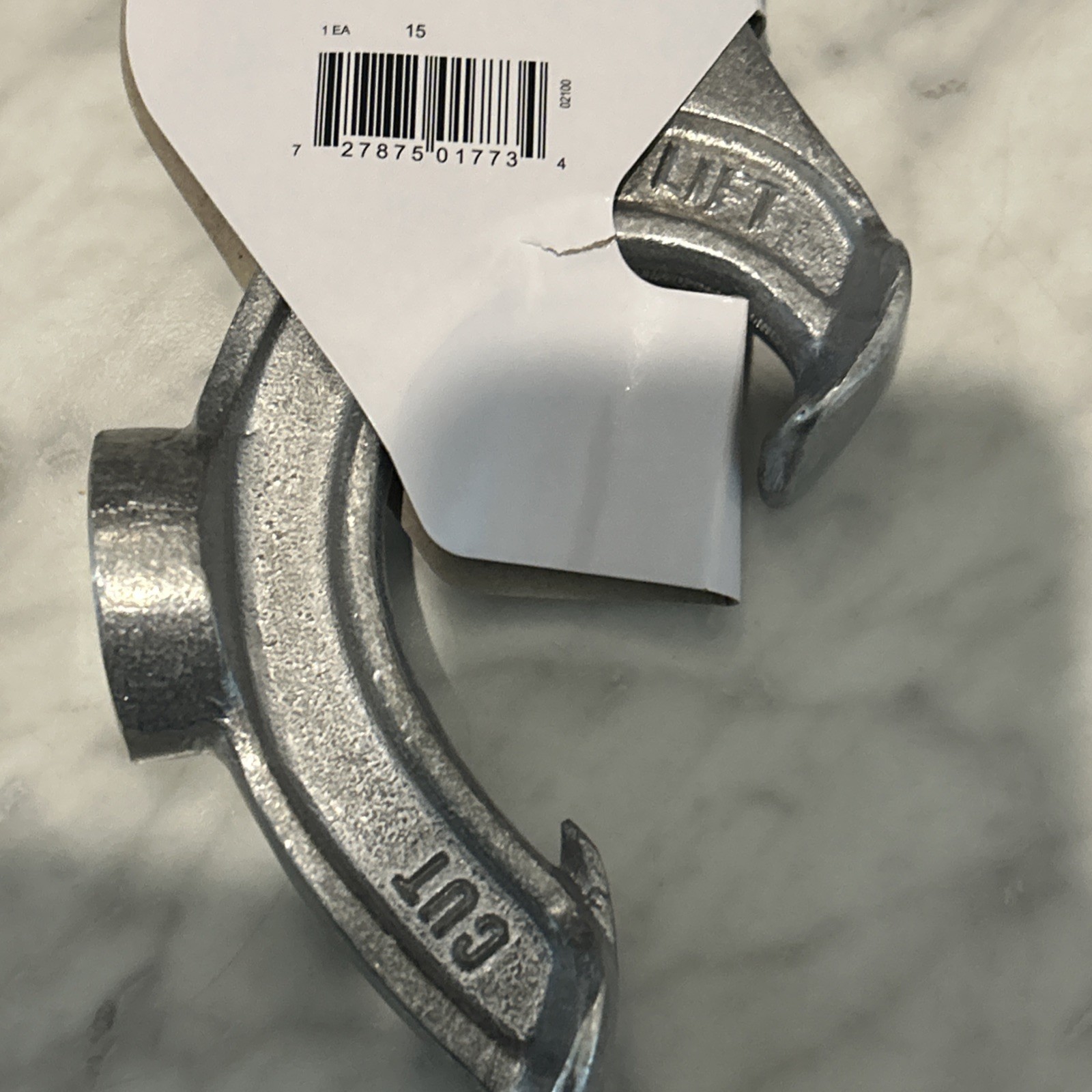 TableCraft 15 Cast Aluminum 16" Pail Opener