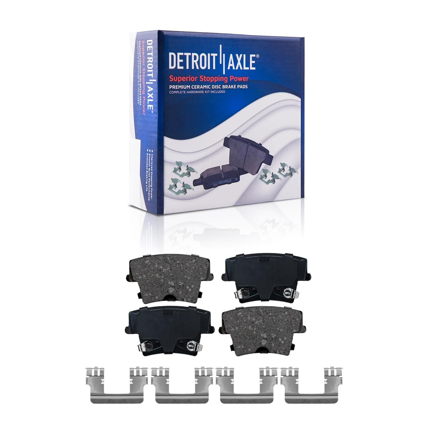 Front and Rear Disc Rotors Ceramic Brake Pads for 300 Charger Challenger Magnum
