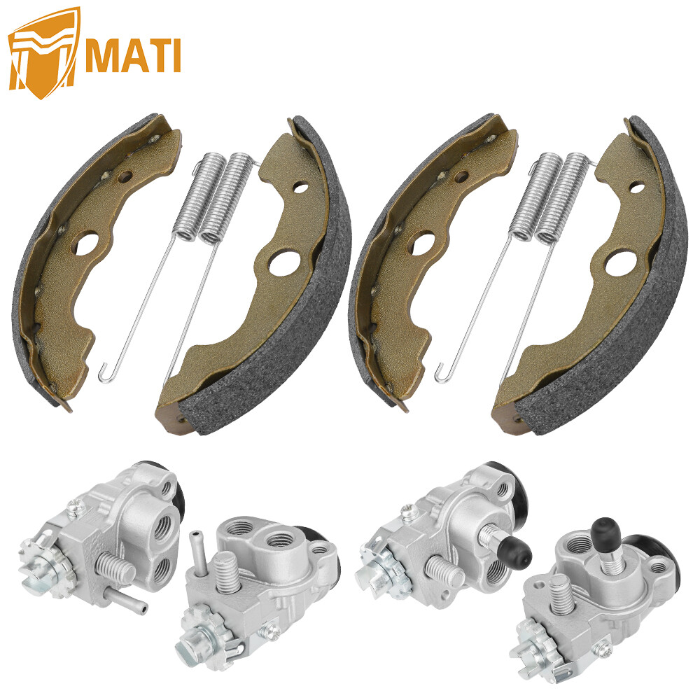 Front Brake Wheel Cylinders All Four w/Shoes for Honda Foreman 450 TRX450 4x4