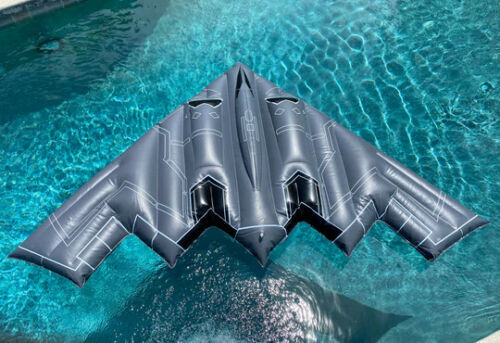 B-2 Stealth Bomber Inflatable Floatation Water Craft 10' X 6' FLOAT***