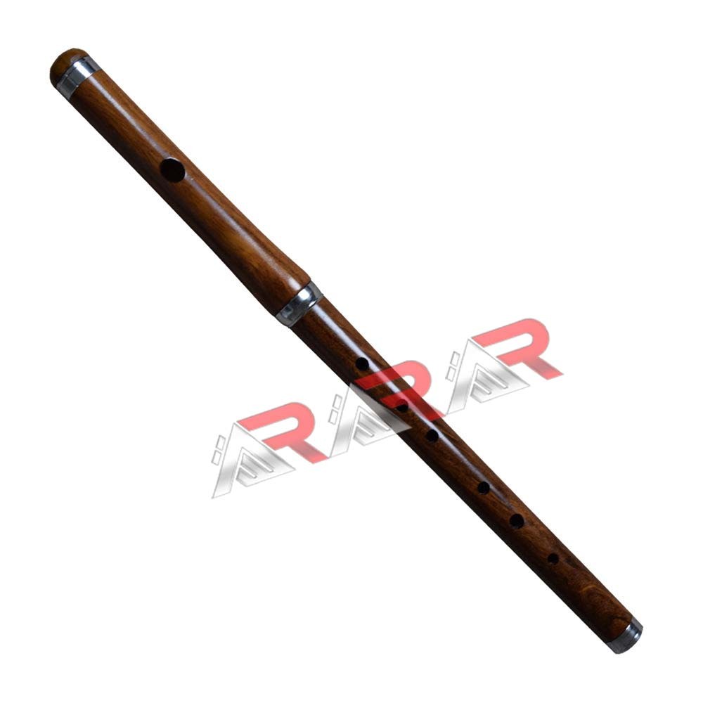 Irish Professional Scottish Marching Bb Flute 2 Pcs Black Hard Case Highland AAR