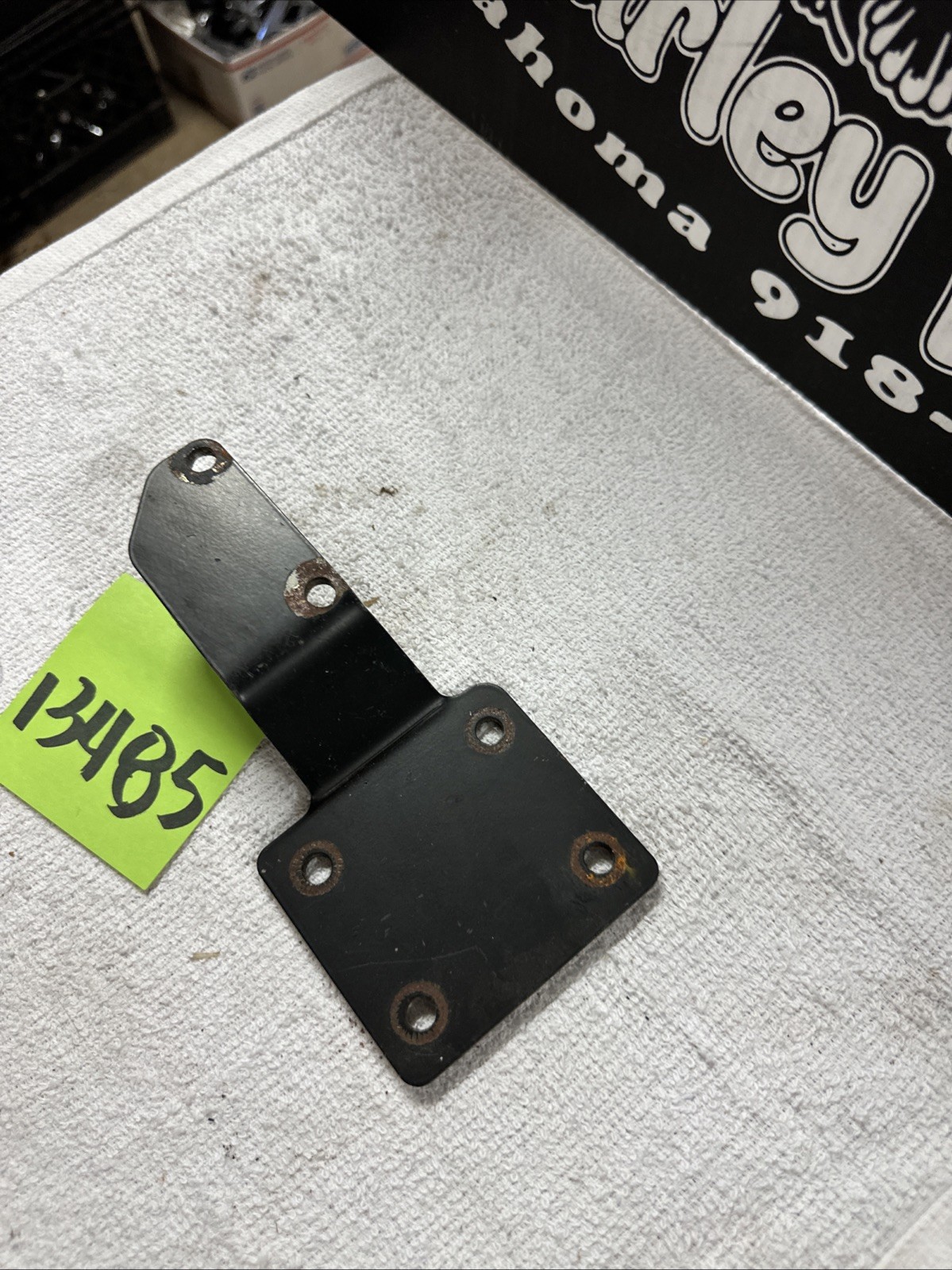 Harley Vance And & Hines Touring Exhaust Mount Bracket Used Header Head Pipe