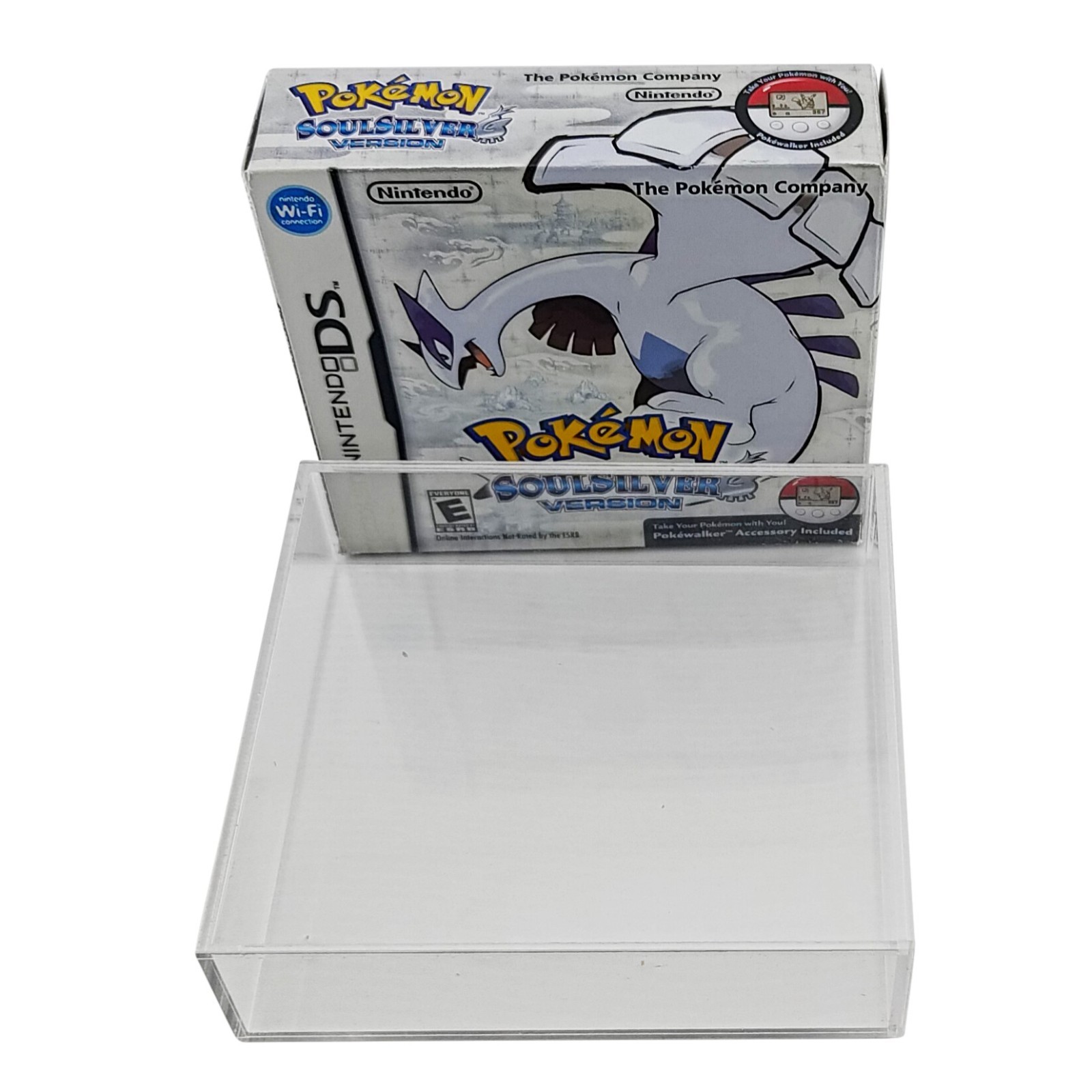 Display Case & Box Protector for Pokemon Heartgold / Soulsilver NTSC Only