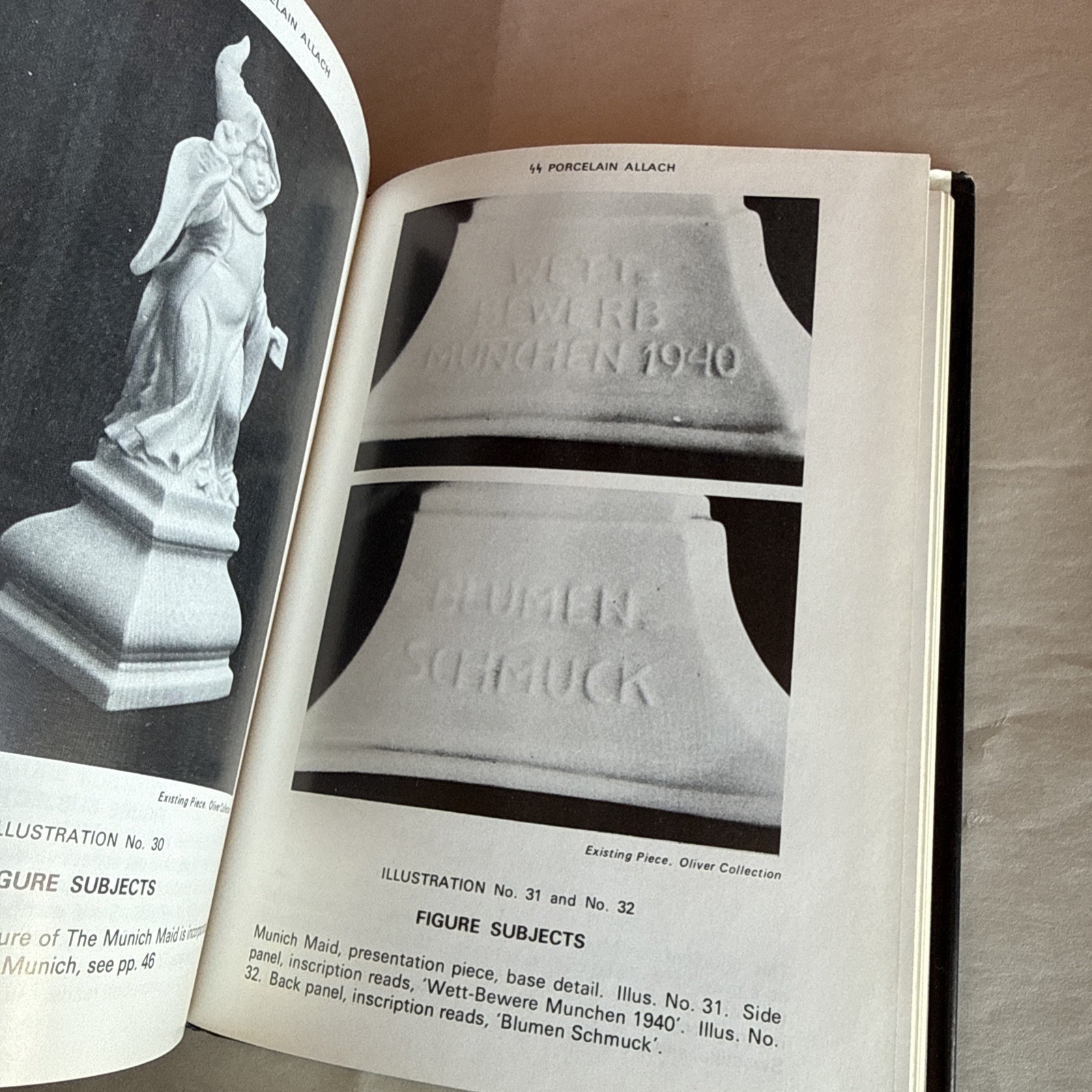 RARE SS Porcelain Allach Book by Michael J. Passmore, TLO Publications 1972 1st.