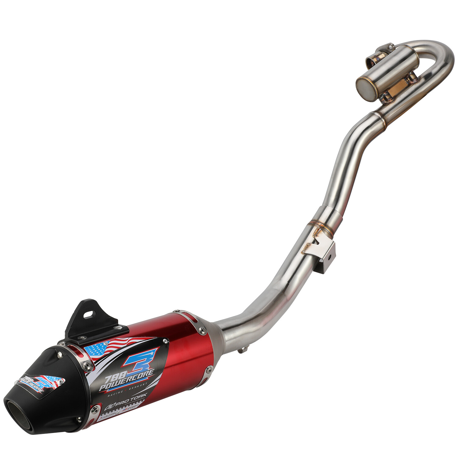 Motorcycle Exhaust Pipe Muffler Assembly Kit for CRF230F 2003-2013 Dirt Bike