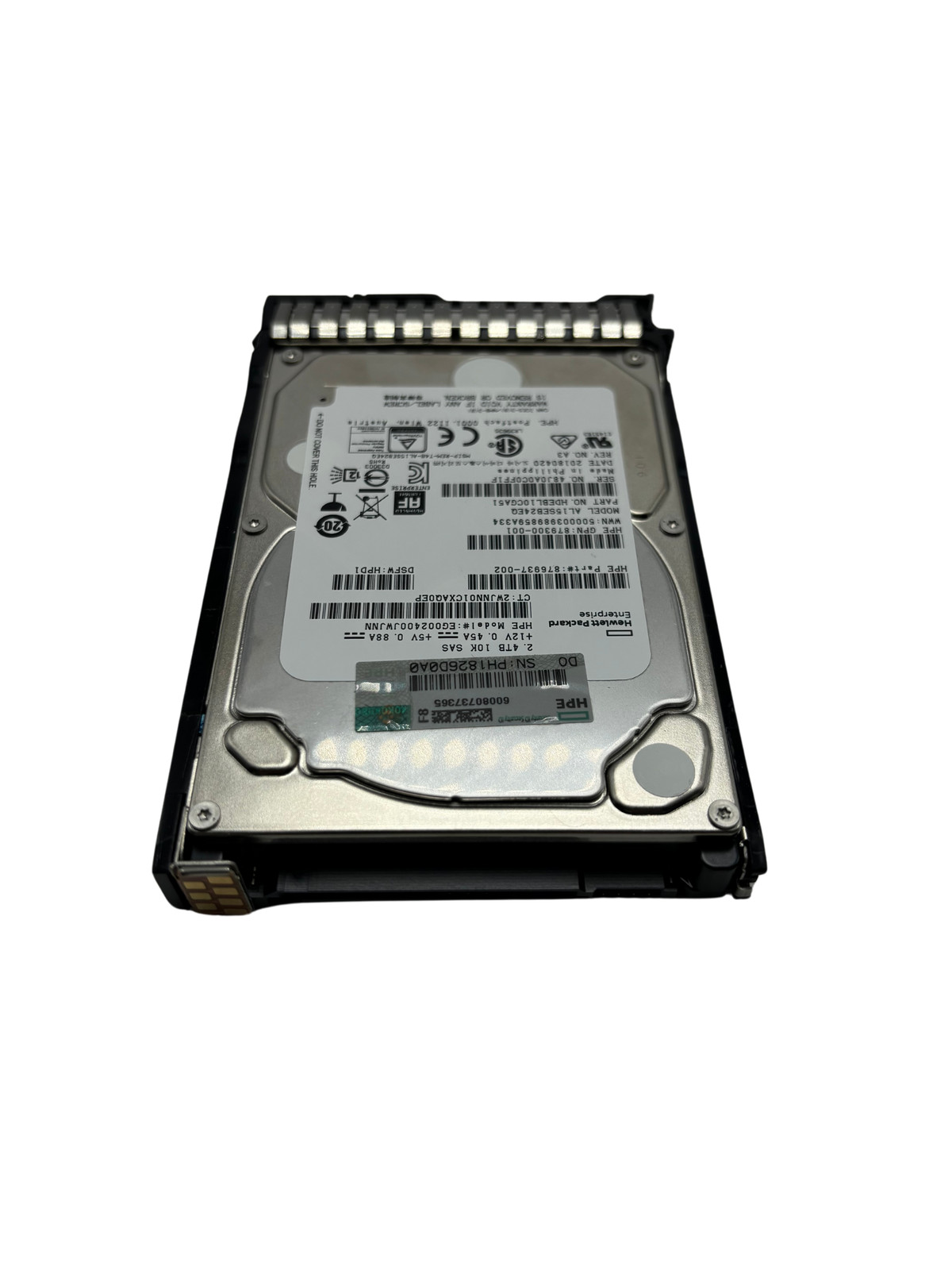 HPe 881507-001 HPe 2.4TB 12G 10K 2.5" SAS Hard Drive 881457-B21 876939-002