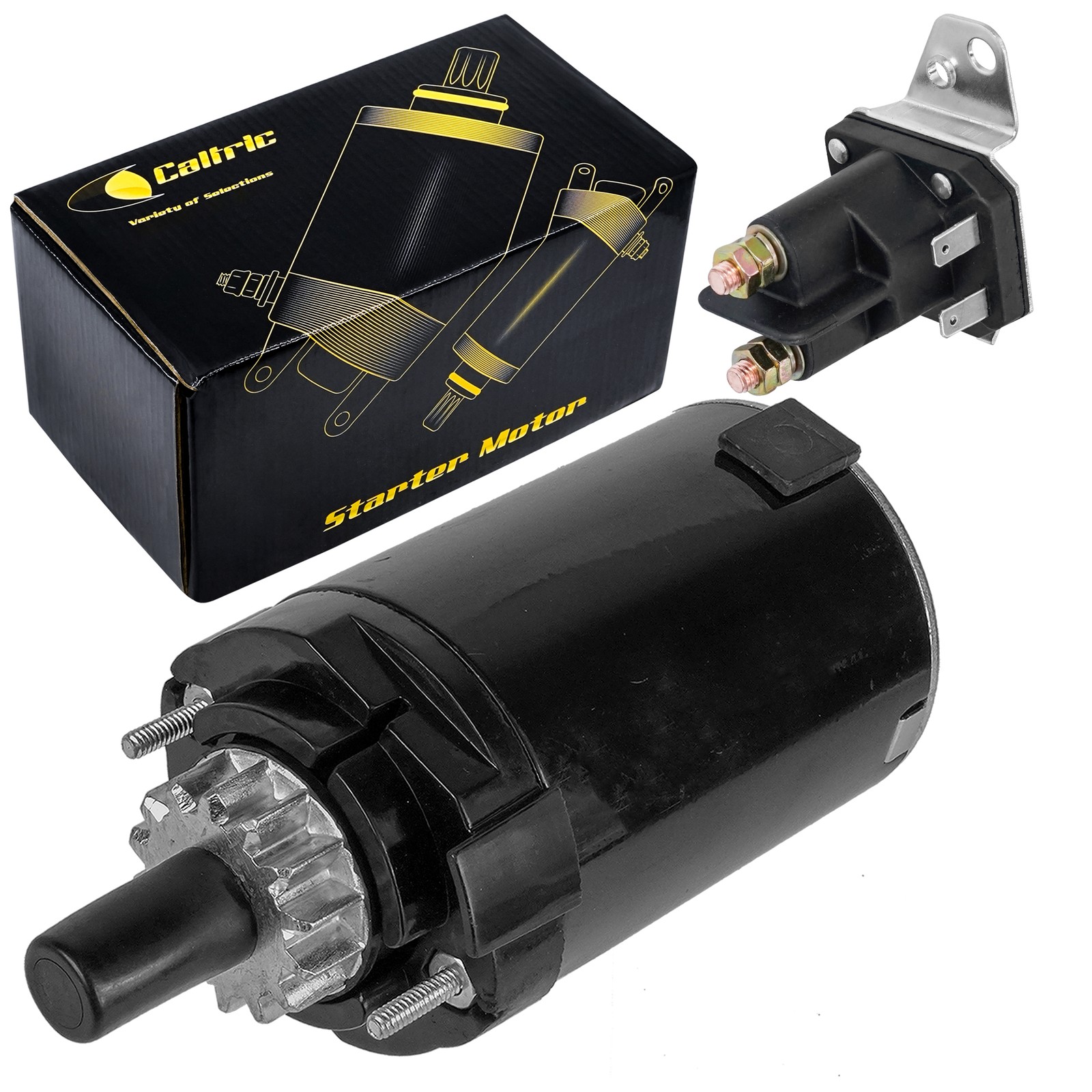 Starter & Solenoid for Cub Cadet LTX 1040 LTX 1045 XT1-LT 42 13WVA1CS009 Enduro