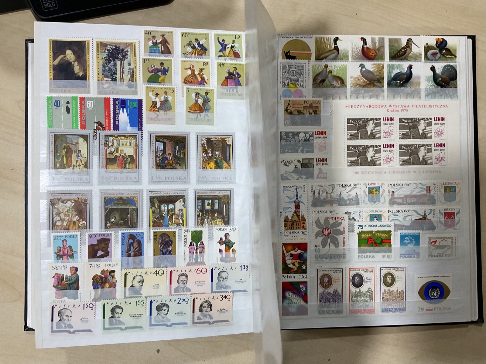 Poland stamps. Mostly mint. stock book. G/40