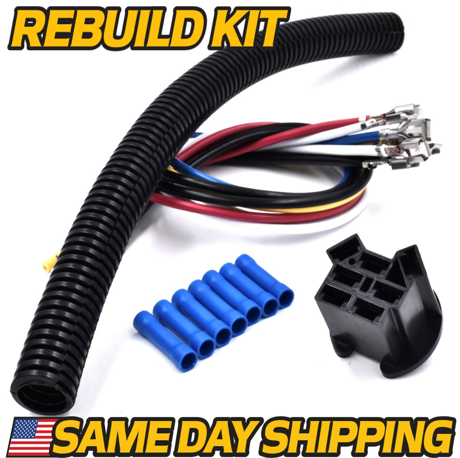 Ignition Starter Switch Wire Repair Kit Fits Craftsman Riding Lawn Mower Tractor