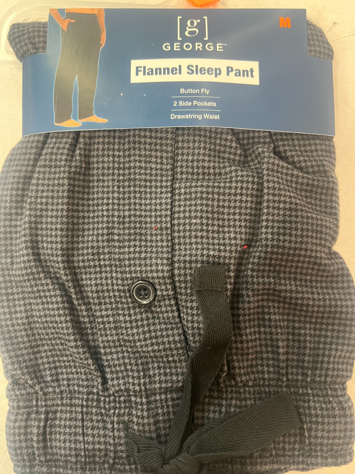 George Men's Comfy Plaid Checker Flannel Sleeping Pants Loungers CHOOSE PATTERN