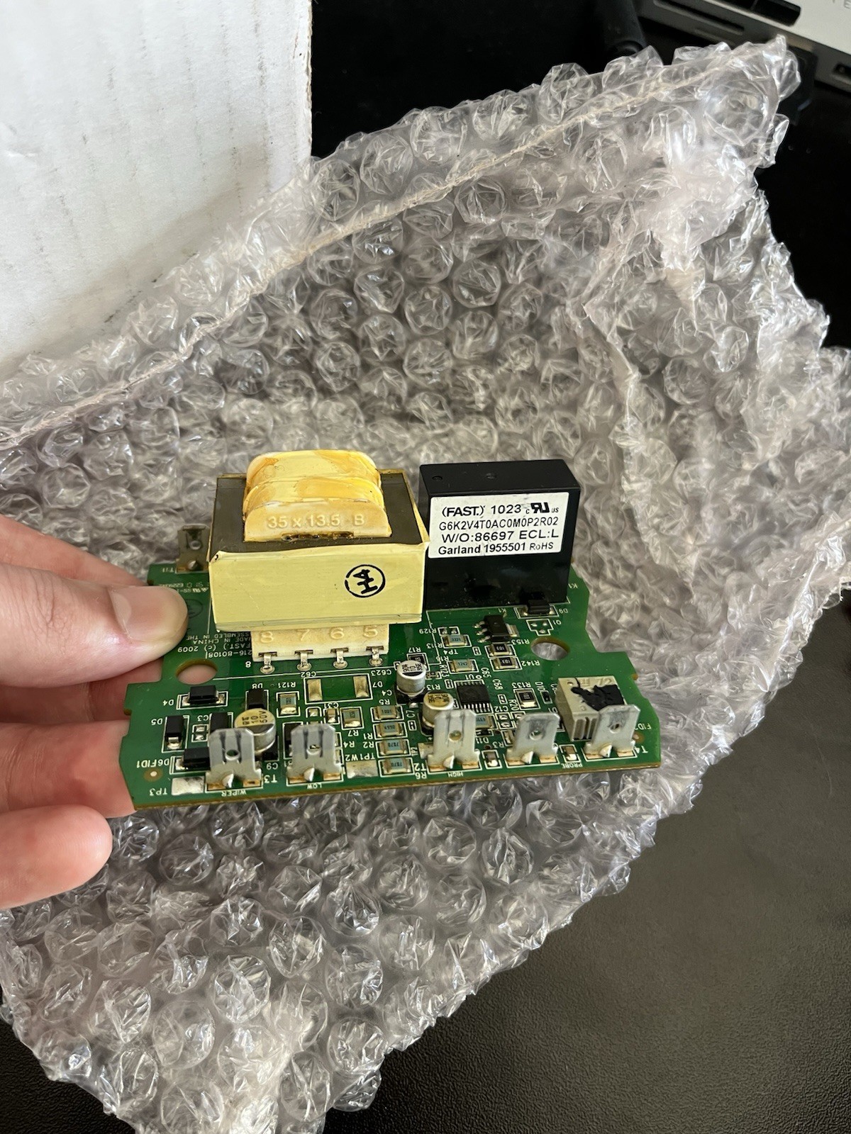 Garland 1955501 Temperature Control Board PCB IM2000 150-500°F