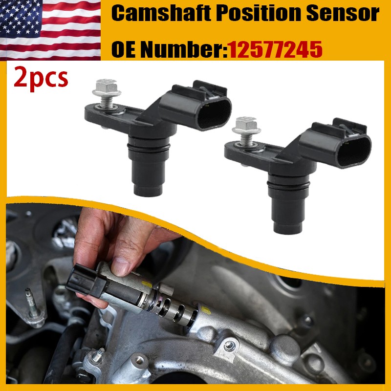 2x OEM Genuine Camshaft Position Sensor Fit For Chevrolet Equinox 2010-2017 2.4L