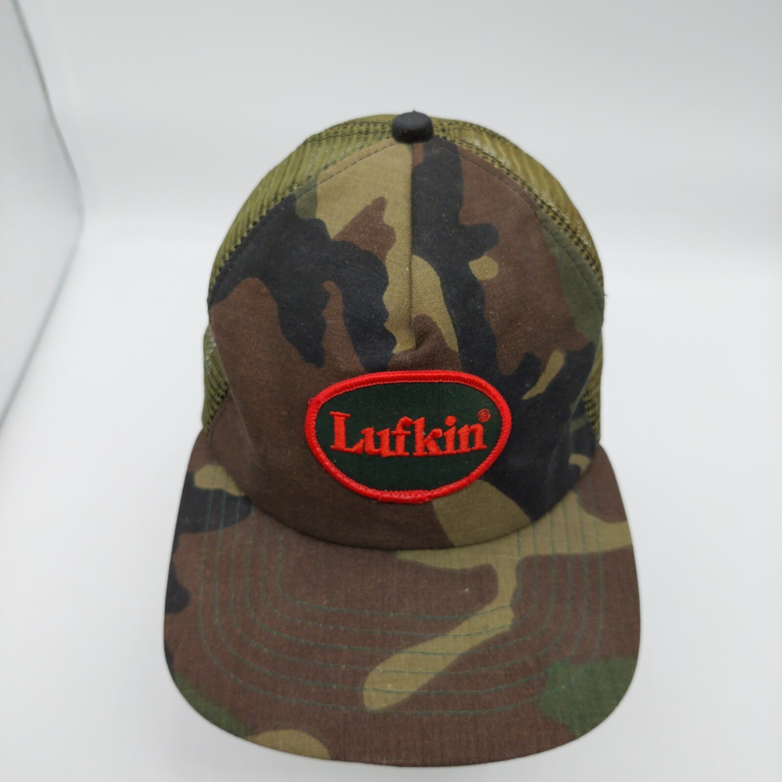 Lufkin Tools Hat Camouflage Snap back Vintage New Era Made In USA