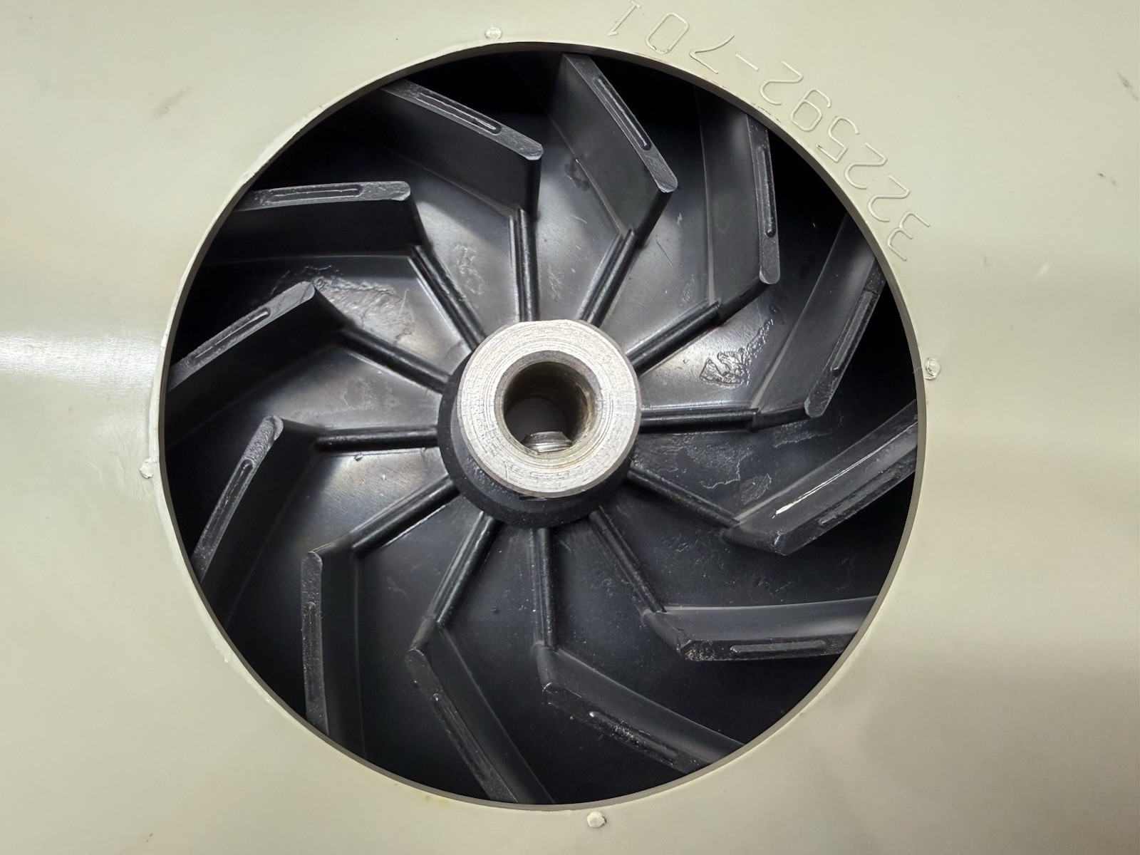 Carrier Motor Plastic Blower Wheel Fan Blade 322592-701 Inducer Motor Blade