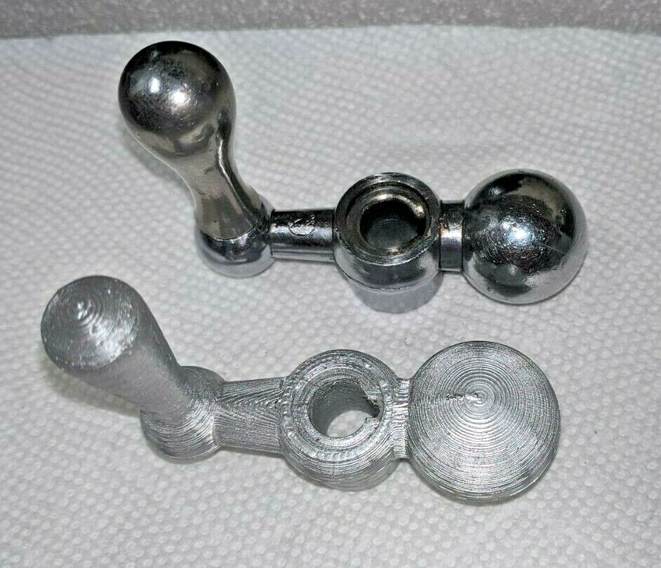 Atlas Craftsman 10" and 12" Lathe Crossfeed Ball Crank Thumb Hand Wheel