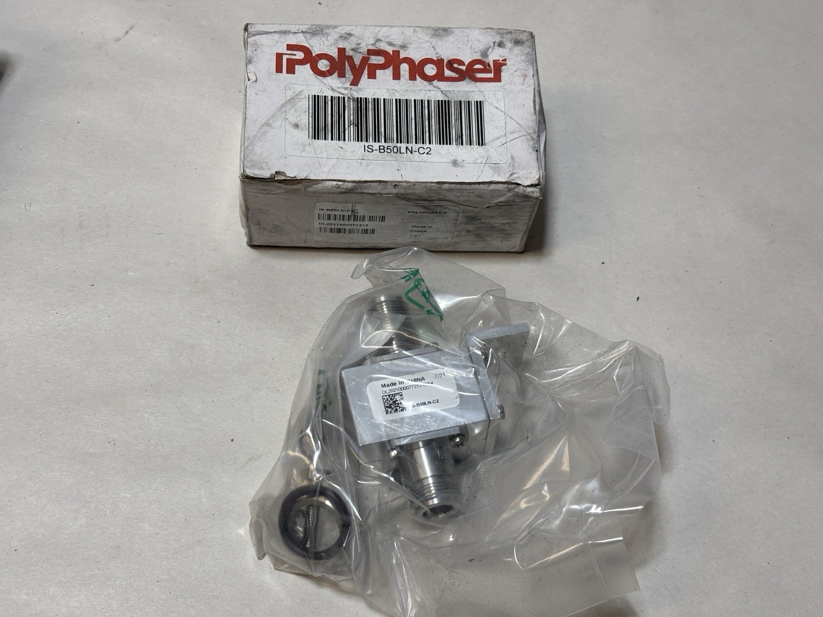 POLYPHASER RF Bulkhead Arrestor IS-B50LN-C2