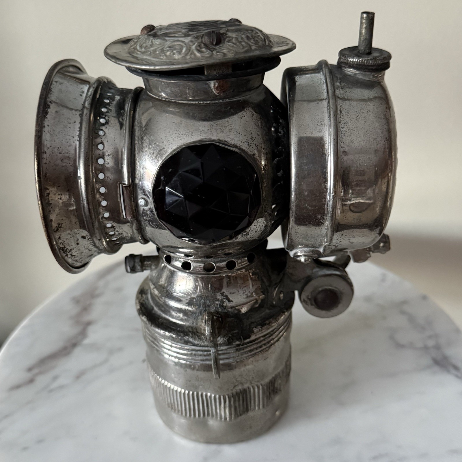 Metal Solar Bicycle Lantern By Badger Brass Manufacturing Company