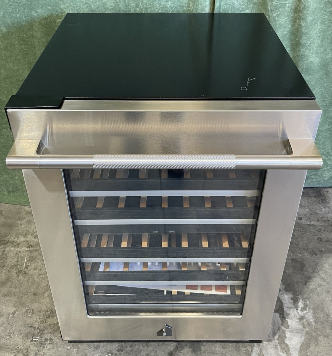 JennAir Rise 24 Inch Undercounter Dual Zones Wine Cooler - JUWFL242HL