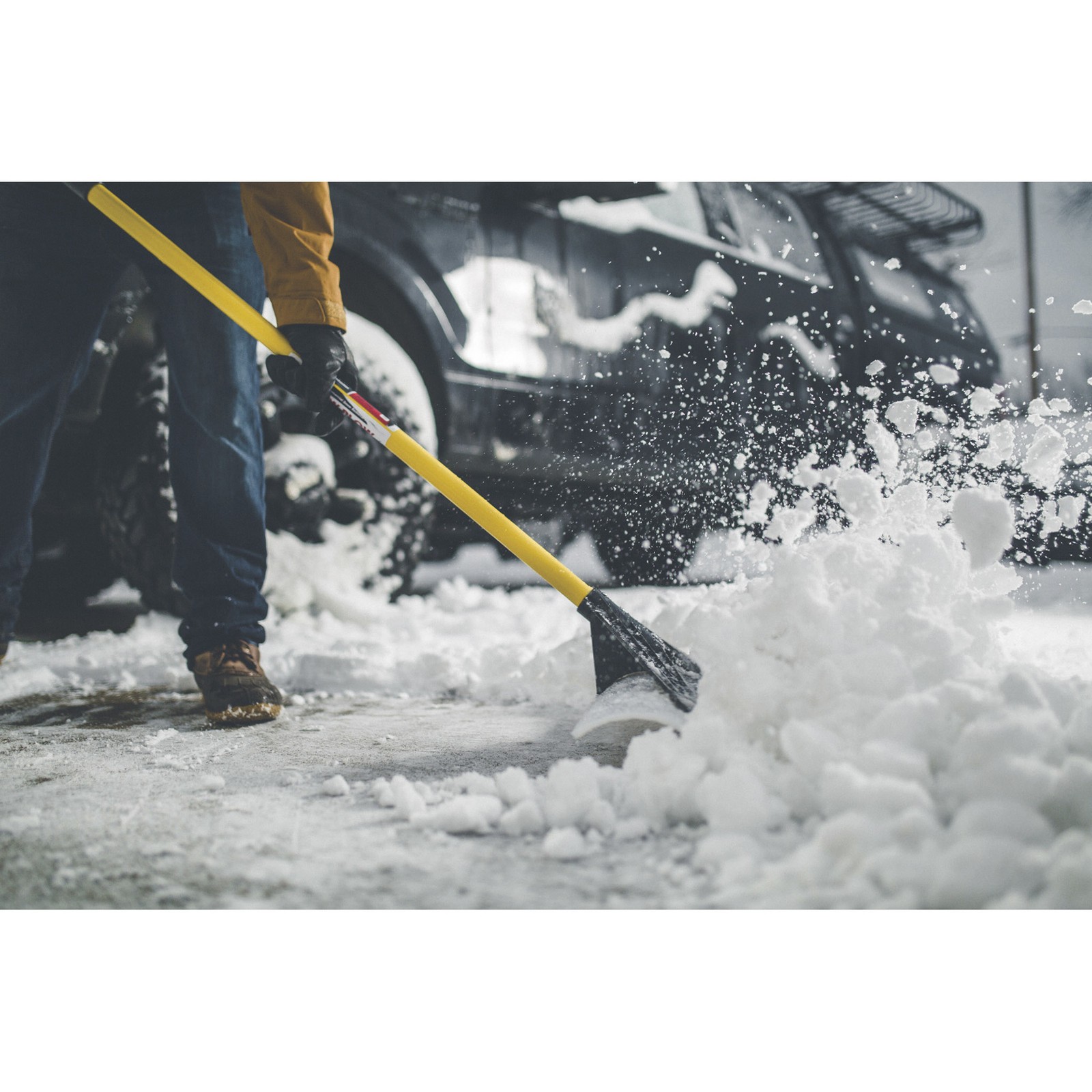 The SnowPlow Original Snow Pusher, 36in.W, Model# 50536