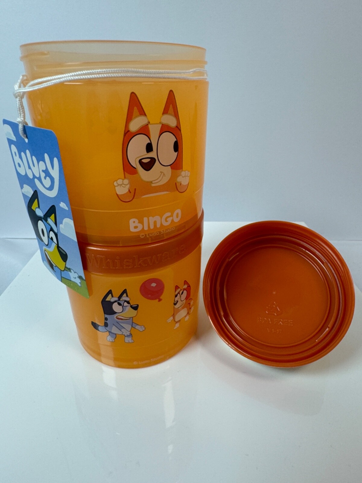 DISNEY-Whiskware by Blender Bottle -Kids Locking Snack Cups -Stocking Stuffers!!