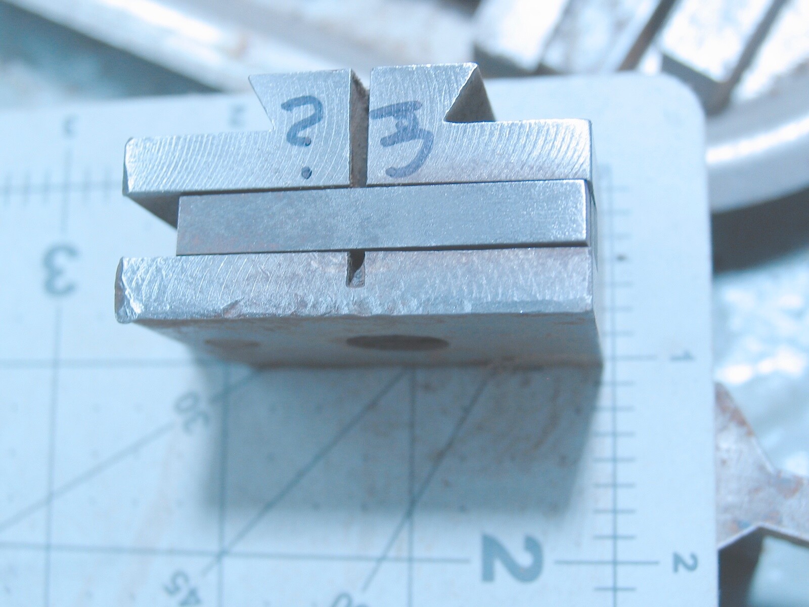 One #? Die for J.A RICHARDS or  Multiform Benders with 0.95" Bevel