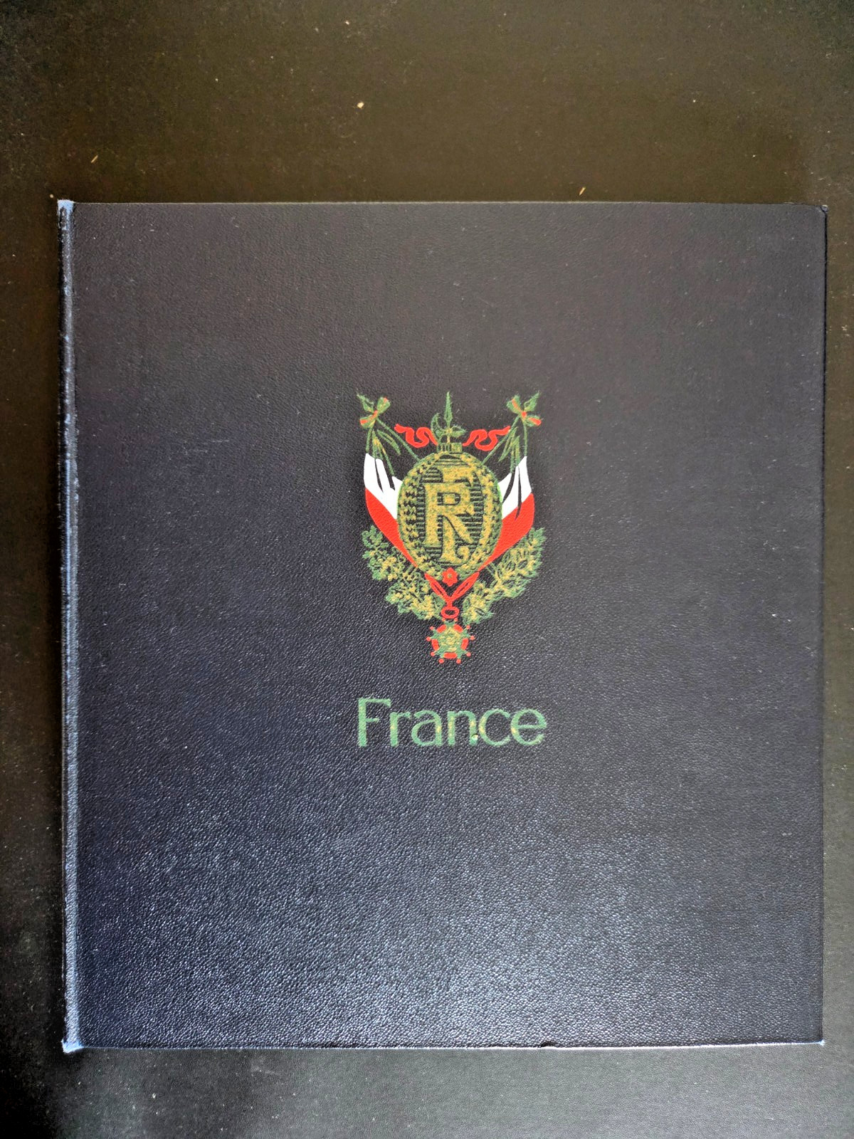 26052-France Davo Stamp Album Binder with Pages 1940-1950, NO Stamps
