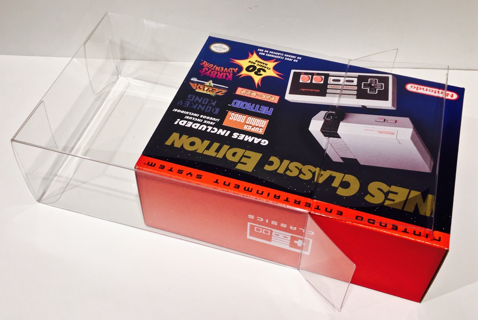1 Box Protector for SNES and NES CLASSIC EDITION MINI CONSOLE Nintendo Boxes