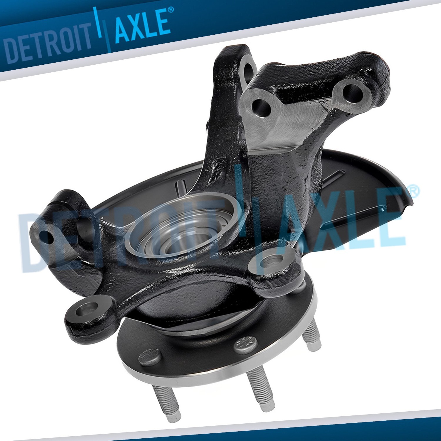 Front Left Knuckle & Wheel Hub Bearing for 2005-2012 Ford Escape Mercury Mariner