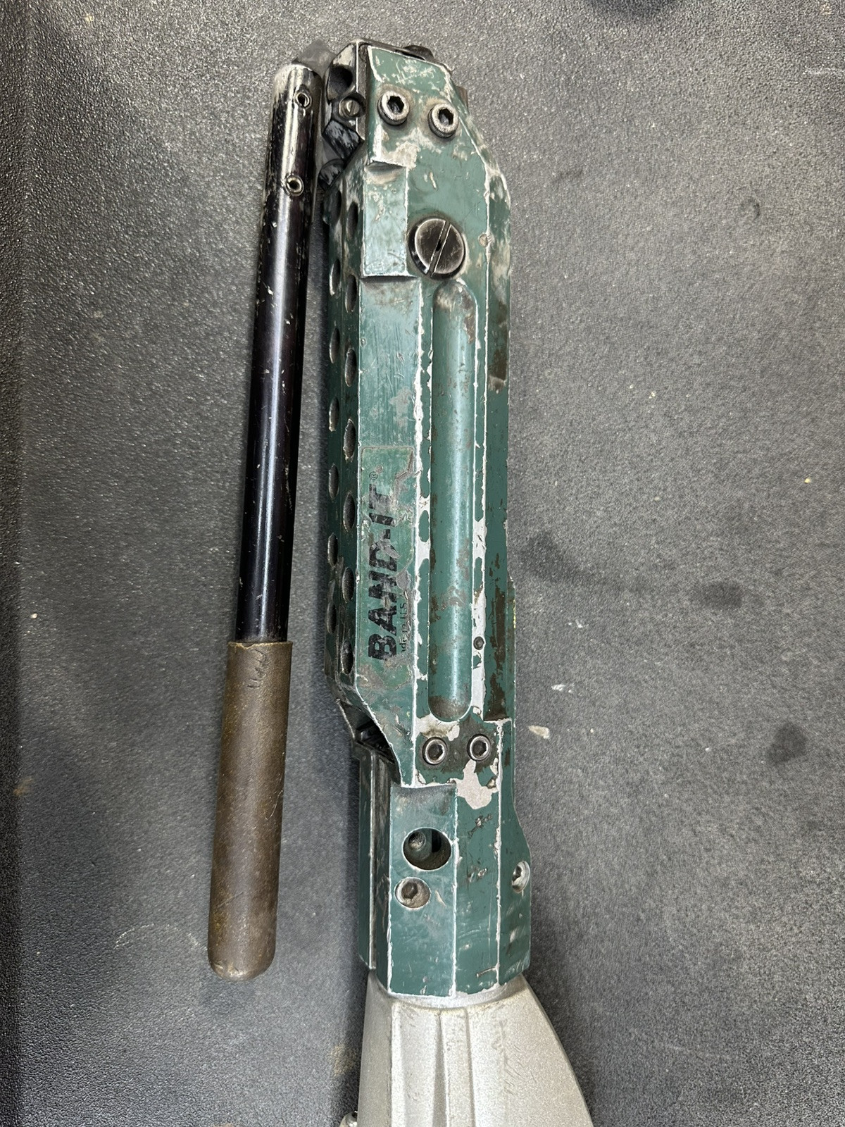 BAND-IT UL4000 ULTRA-LOK CORDED TOOL STRAPPING BANDING MACHINE HOSE CLAMPING