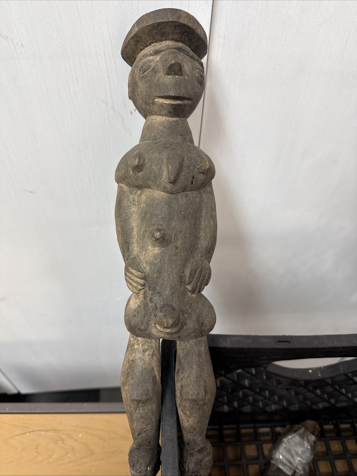 African Tribal Figure Authentic Congo 15” Tall
