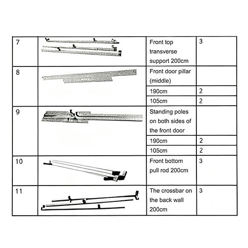Free Shipping 12'*20' Galvanized Metal Livestock Shed Buildings Farm In USA