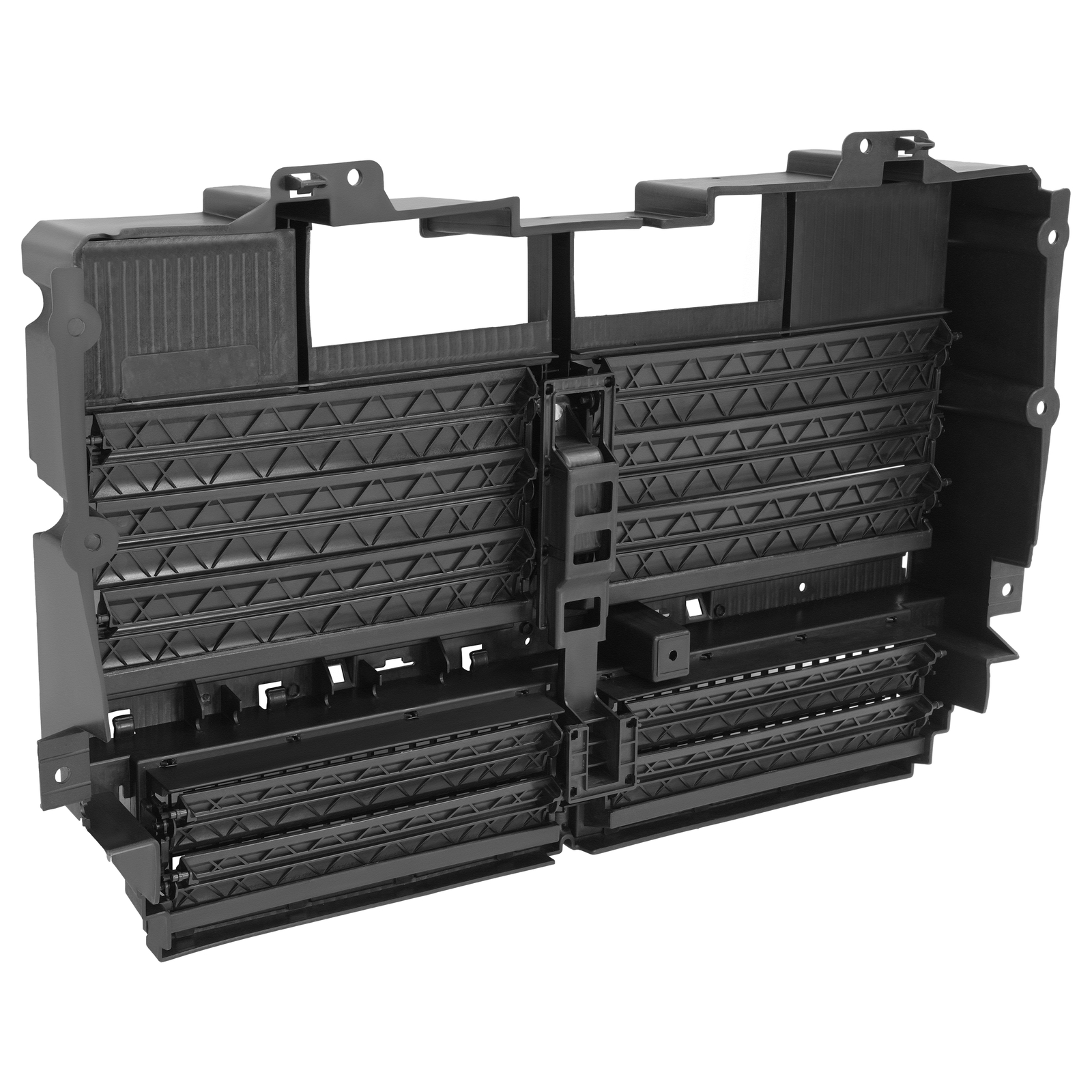 Front Bumper Grille Shutter W/O Motor Fits 15-22 Chevrolet Colorado GMC Canyon