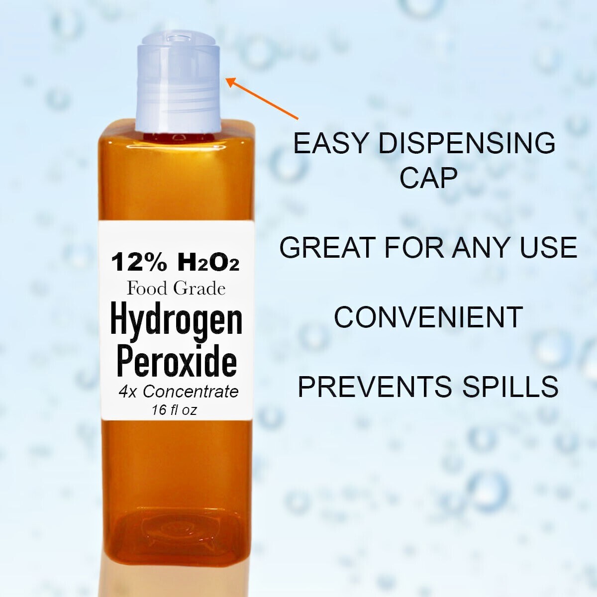 Hydrogen Peroxide H2O2 11.99% - Many Sizes Priority Shipping!