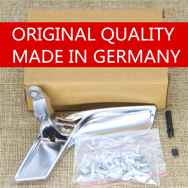 Matte Silver Left Driver Side Interior Door Handle Repair Kit for Benz C250 C300