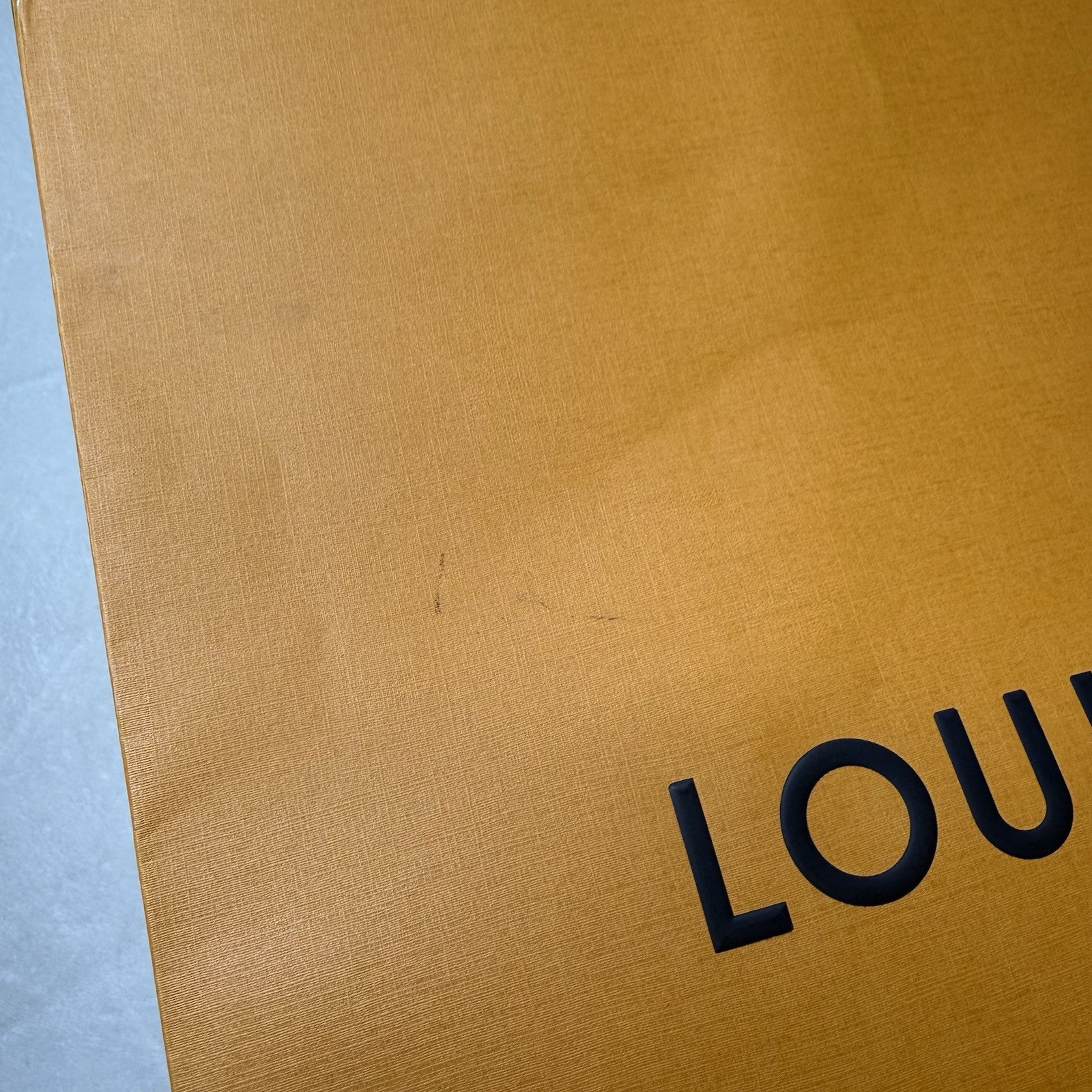 Authentic Louis Vuitton Empty Boxes 18.5”x14”x3 Gift Box & Shoe Box With Bags