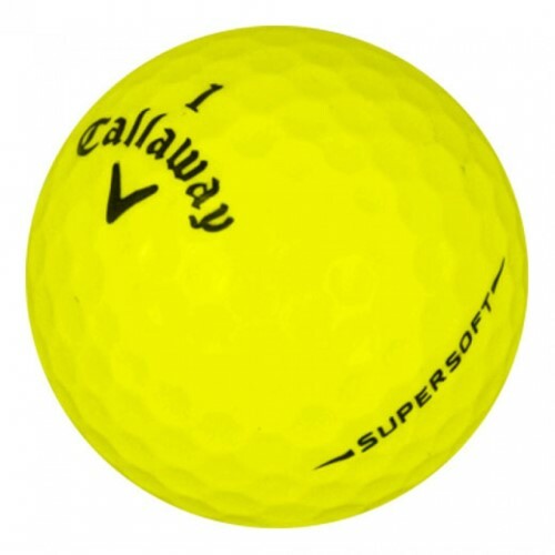 Callaway Supersoft Yellow AAAA Near Mint 50 Used Golf Balls 4A