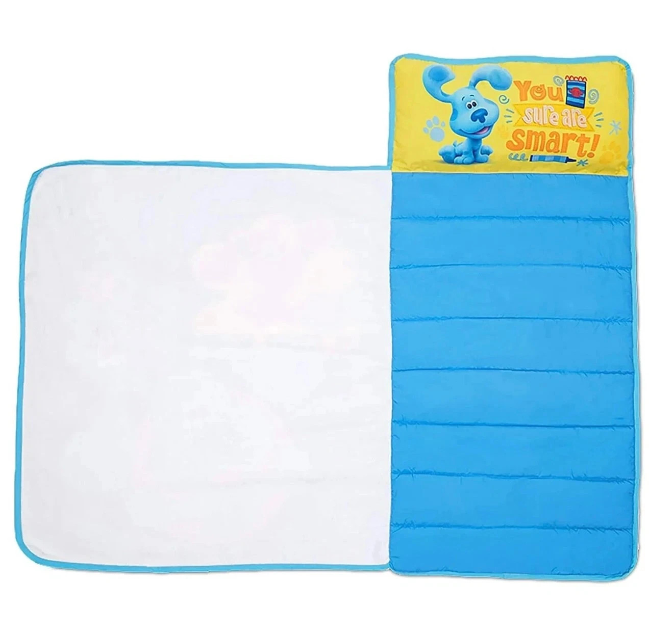 NEW Nickelodeon Blue’s Clues & You Nap Mat w/ Built-In Blanket & Pillow